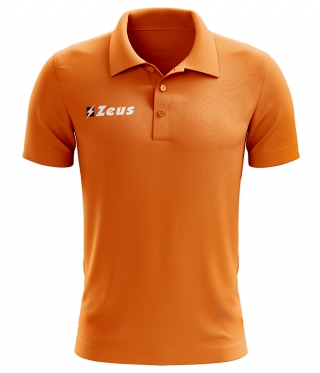 Мъжка тениска Polo Basic M/C - оранжев