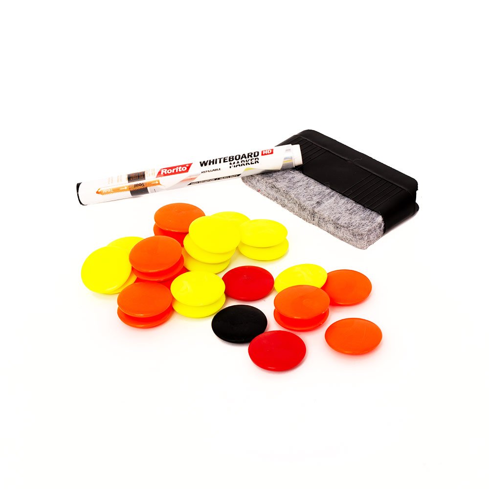 Kitdecambioparapizarras.jpg Комплект От Магнитни Маркери За Дъска - Image 1