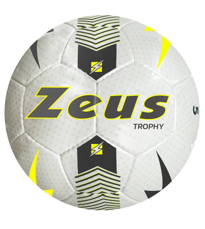 1277_4_trophy20fronte.jpg Футболна топка ZEUS PALLONE TROPHY BIANCO - Image 1