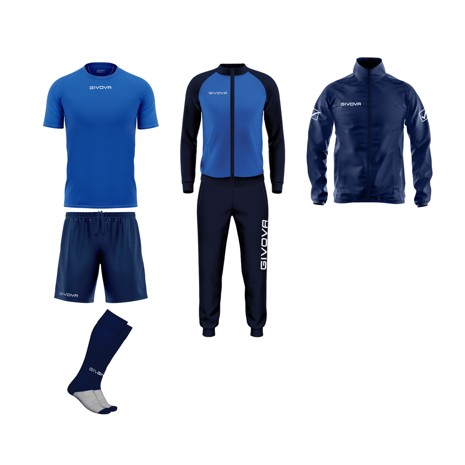 Неозаглавен дизайн (2) Спортен комплект GIVOVA CUBA 5 части 0204 - Image 1