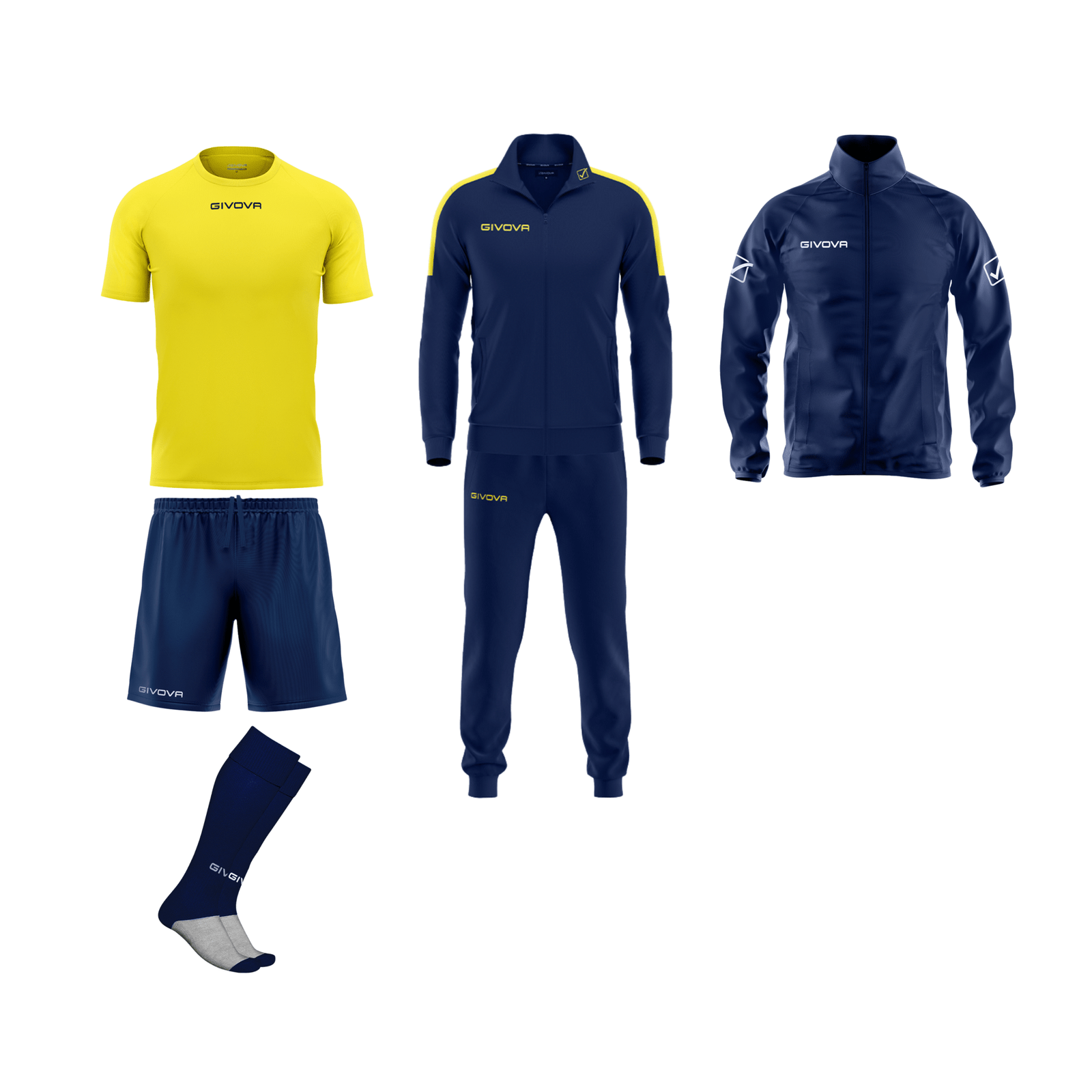 Неозаглавен дизайн (8) Спортен комплект GIVOVA REVOLUTION 5 части 0407 - Image 1